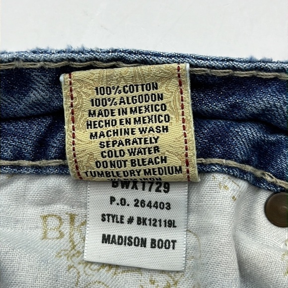 BKE Denim Madison Boot Low Rise Size 29 - Picture 10 of 16